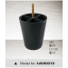 Black Plastic Sofa Leg (14080010)