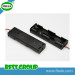 Black Plastic and Metal Cell Phone Battery Holder