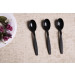 Black Spoon Plastic Spoon PP Spoon