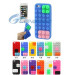 Block Design DIY Lego Silicon Case with Colorful Puzzle Pieces for iPhone 5