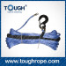 Blue Color Boat Winch Rope Winch Cable Amsteel