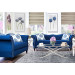Blue Sofa Set Fabric Sofa Set (L. A07)
