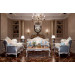 Bn-C6032A Classical Wooden Furniture Sofa