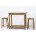 Breakfast Table with Stools, Dining Table (BRK001)