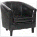 Brown Ivory Black Dark Color Sofa Chair/Tub Chair/PU Chair/Cheap Chair/Dining Chair