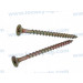 Bugle Head PVC Self Tapping Screw Yellow Zinc