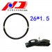 Butyl Rubber 26*1.5 Electirc Bicycle Inner Tube