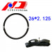 Butyl Rubber Natural Rubber 26*2.125 Bicycle Inner Tube