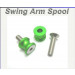 CNC Machined Motorcycle Aluminium Swing Arm Spool Bobbin