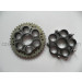 CNC Precision Aluminum Alloy Motorcycle Sprocket with Sprocket Carrier