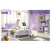 Calm Glamorous Purple Children Bedroom Furniture Sets (JB-9907)