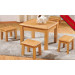 Carbonized Bamboo Kids Playing Table Sets