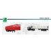 Cargo Transport Trailer with Side Barrier (QDT9402CXY)