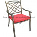 Cast Aluminum Patio Arm Chair-Garden/Outdoor/Leisure Furniture