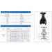 Cast Steel Flange Gate Valve (Z41H-16C)