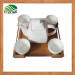 Ceramic Coffee Set with Bamboo Tray