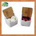 Ceramic Storage Jar with Bamboo Lid for Garlic