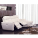Chaise Italia Leather Sofa (854)