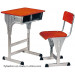 Cheap High Quality Adjustable Single Desk with Metal Legs