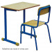 Cheap Plywood School Single Student Desk and Chair