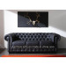 Chesterfield Classic Furniture Top Italy Leather Sofa (SF56)