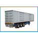 China Manufacturer 13m Strong Box Semi Trailer