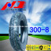 China Supplier Top Sale 300-8 Motorcycle Tire