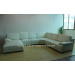 Chinese Modern Medium Back Leather Sofa (S103)