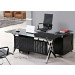 Chinese Office Furniture / Boss Table / Glass Executive Desk
