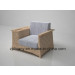 Chinese Style Oak Solid Wood Sofa with Drawer