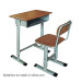 Classic Cheap Single Student Desk and Chair School Desk