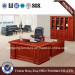 Classic Solid Wood with Veneer Office Executive Desk (HX-NJ5145)