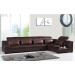 Classic Woode Home/ Living Room Furniture Leather Corner/Sectional Sofa (807)
