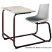 Classroom Furniture School Desk and Chair (SF-93S)