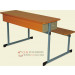 Classroom Furniture of Wooden School Desk and Chair (SF-58D)