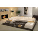 Club House Fashion Furniture Genuine Leather Sofa (SF117)