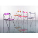 Colored Folding Acrylic Chair (KC099)