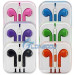 Colorful New Mic+Volume Remote Earphone W/Headset Earpods for Apple iPhone 5 5g