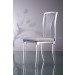 Comfortable Acrylic Hotel Room Chair Acrylic Dining Chair with Cushion