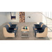 Comfortable Living Room Furniture Set Also as Modern Office Sofas