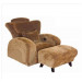 Comfortable Massage Chair with Double Calfrest