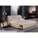 Comfortable Wooden Leather Double Bedroom Beds (J303)