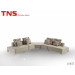 Corner Sofa (LS457) in Fabric Sofa