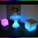 Cube with Mat LED Stools with Mat