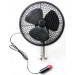 DC12V/24V Spray Plastic Mesh Metal Guard Car Fan