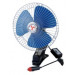 DC12V Mini Half Closed Oscillating Car Fan