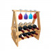 DIY Bamboo Wine Rack