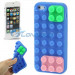 DIY Block Design Mobile Phone Silicone Case for iPhone 5