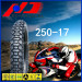 DOT Certificated America Popular 250-17 Motorcycle Tire