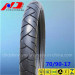 DOT Certificated High Tread Pattern 70/90-17 Motorcycle Tyre